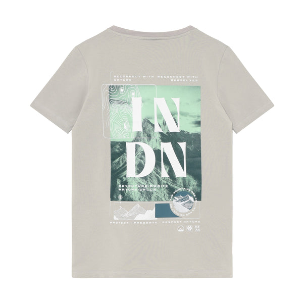 Indian Blue Jeans T-Shirt Chest and Backprint