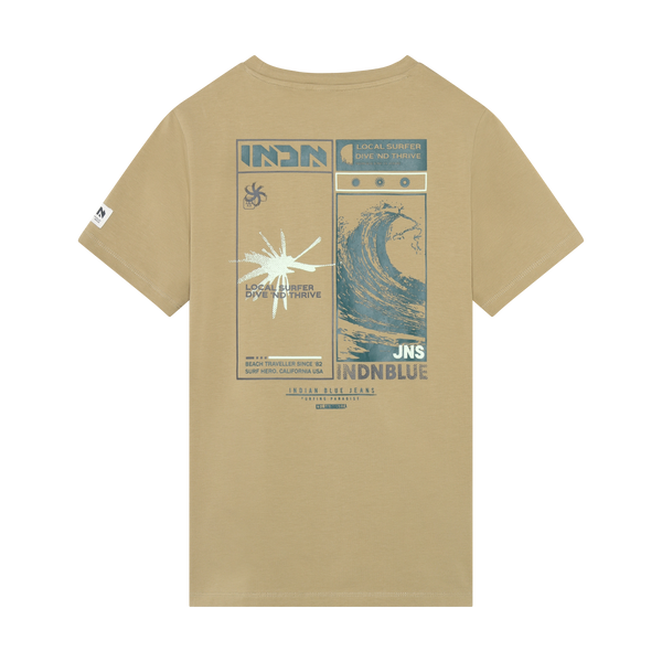 Indian Blue Jeans T-Shirt INDN Backprint