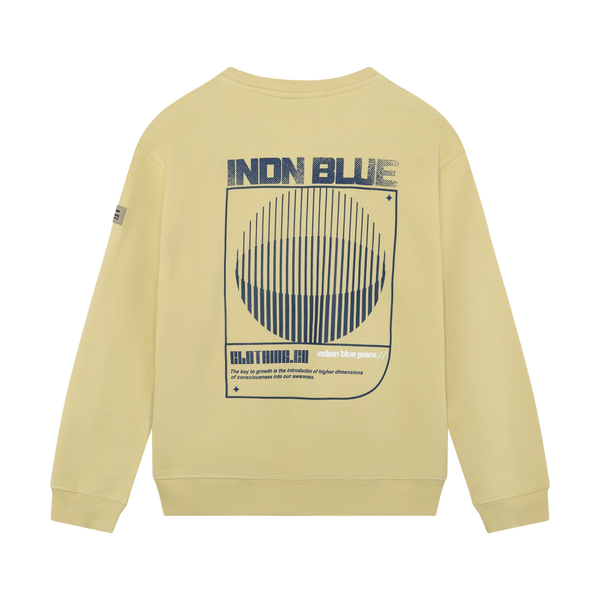 Indian Blue Jeans Loose Fit Sweater Backprint