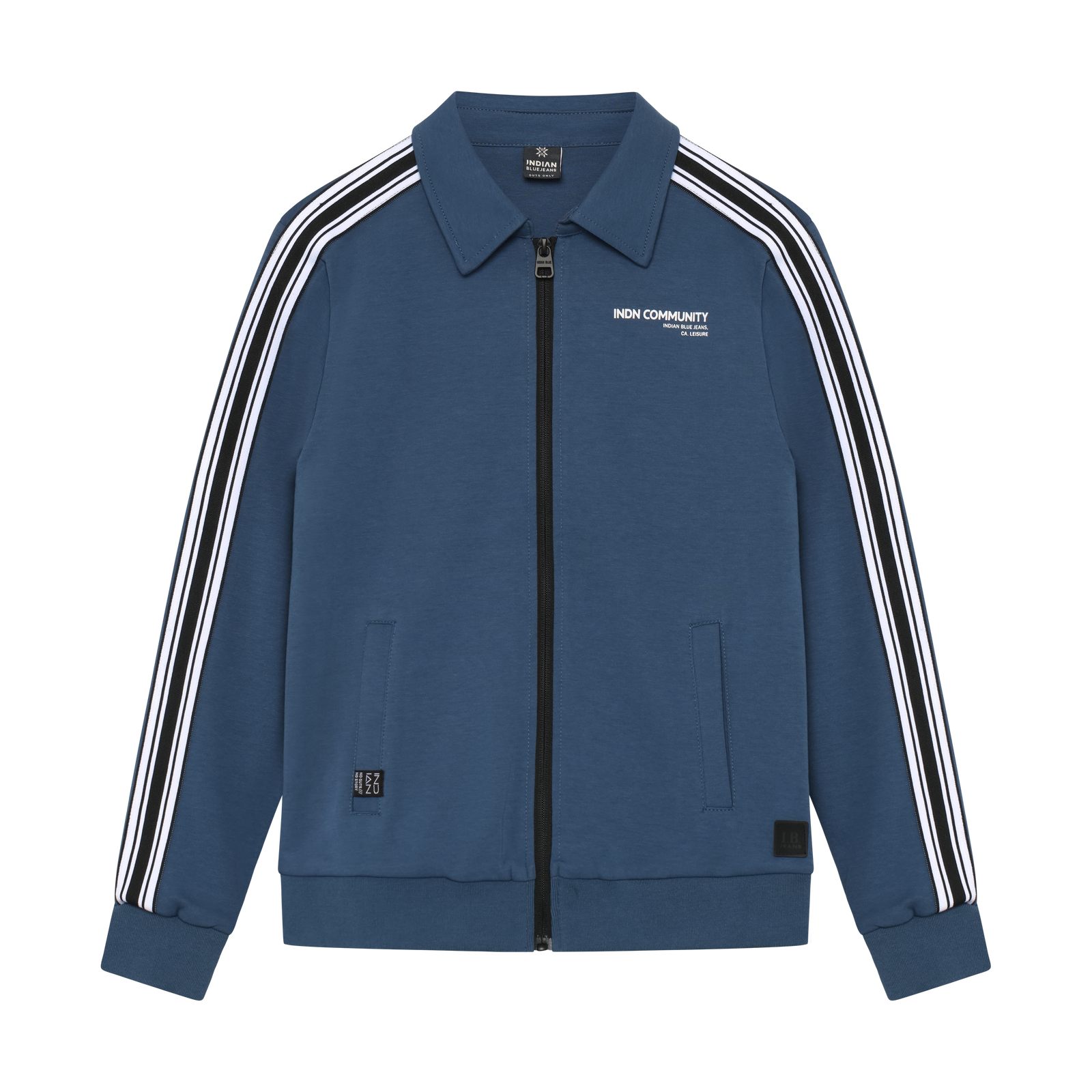 Indian Blue Jeans Zip Jacket IND Tape
