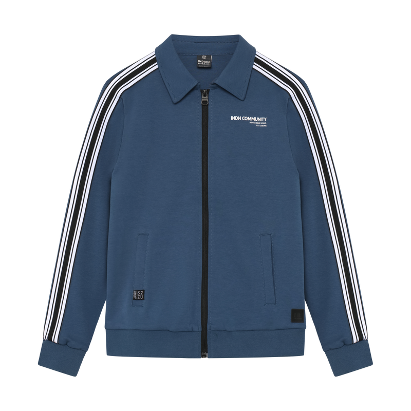 Indian Blue Jeans Zip Jacket IND Tape