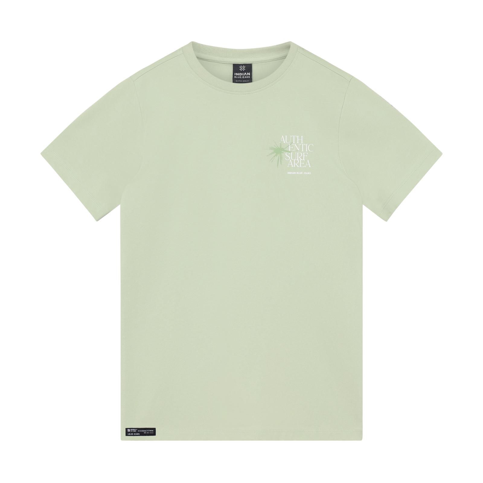 Indian Blue Jeans T-Shirt Chest and Backprint