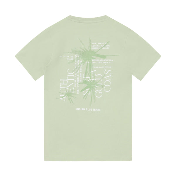 Indian Blue Jeans T-Shirt Chest and Backprint
