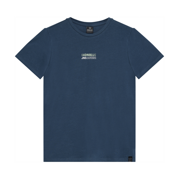 Indian Blue Jeans T-Shirt INDN Blue Backprint