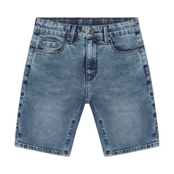 Indian Blue Jeans Wide Denim Short Blue Jeans