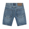 Jongens Wide Denim Short Blue Jeans van Indian Blue Jeans in de kleur Used Medium Denim in maat 176.