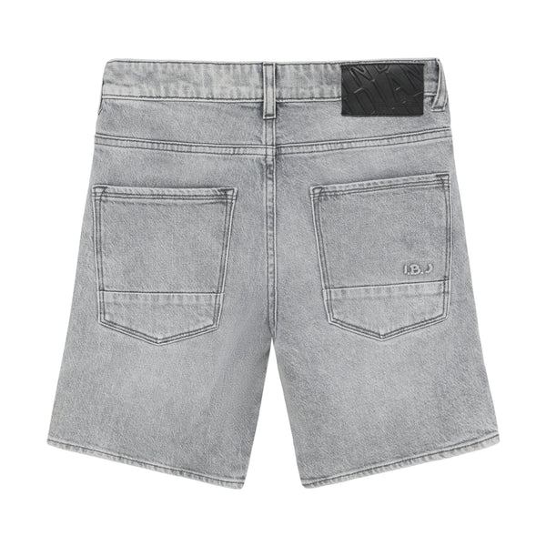 Indian Blue Jeans Wide Denim Short Grey Jeans