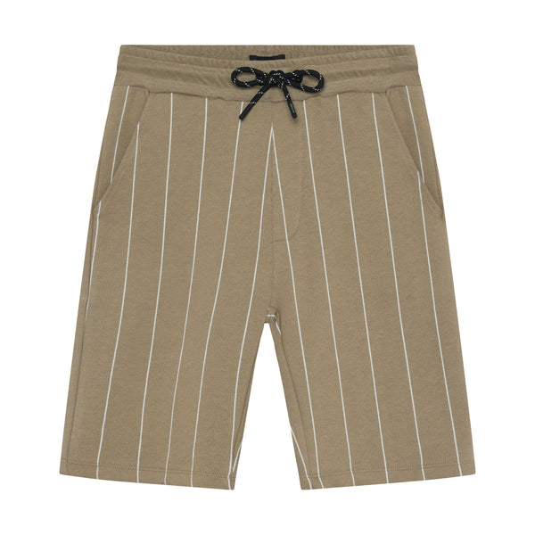 Jongens Jog Short Stripe van Indian Blue Jeans in de kleur Sand Storm in maat 176.