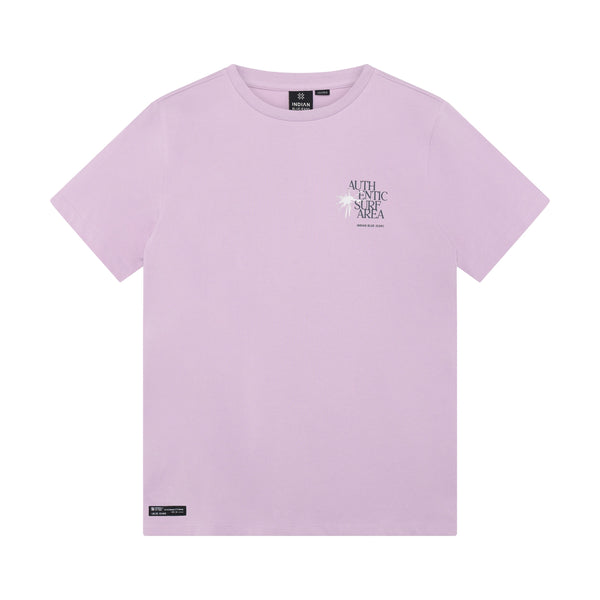 Jongens T-Shirt Chest and Backprint van Indian Blue Jeans in de kleur Fair Orchid in maat 176.