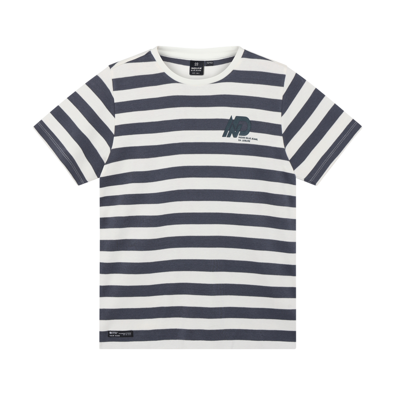 Indian Blue Jeans T-Shirt Indian Stripe