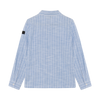 Indian Blue Jeans Shirt Linen LS Stripe