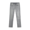 Jongens Straight Fit Grey Jeans van Indian Blue Jeans in de kleur Light Grey Denim in maat 176.