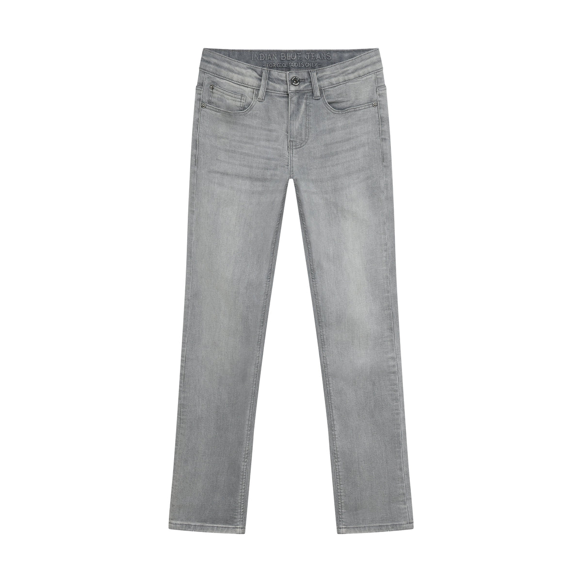 Indian Blue Jeans Straight Fit Grey Jeans