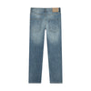 Jongens Wide Straight Fit Blue Jeans van Indian Blue Jeans in de kleur Used Medium Denim in maat 176.
