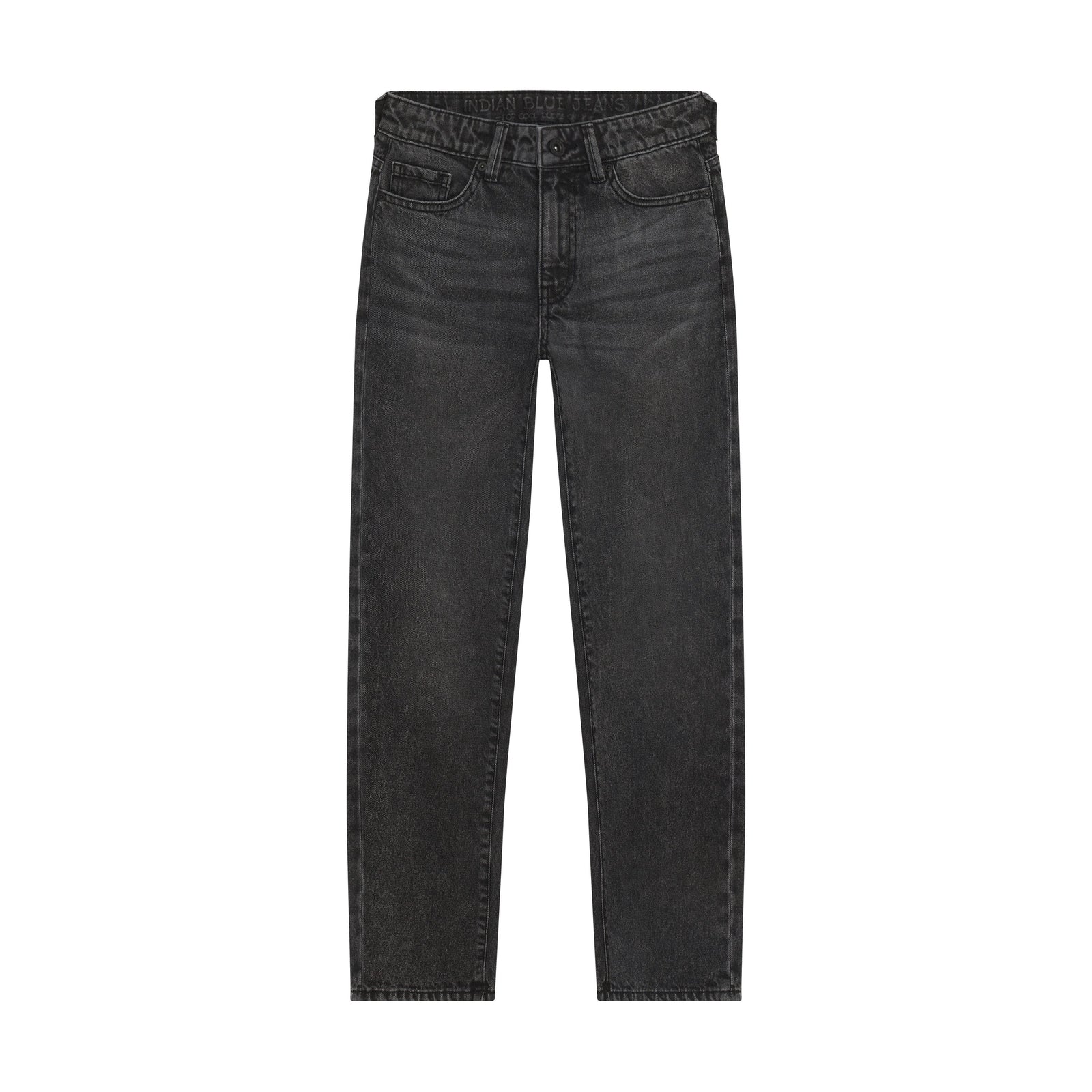 Indian Blue Jeans Wide Loose Fit Black Jeans
