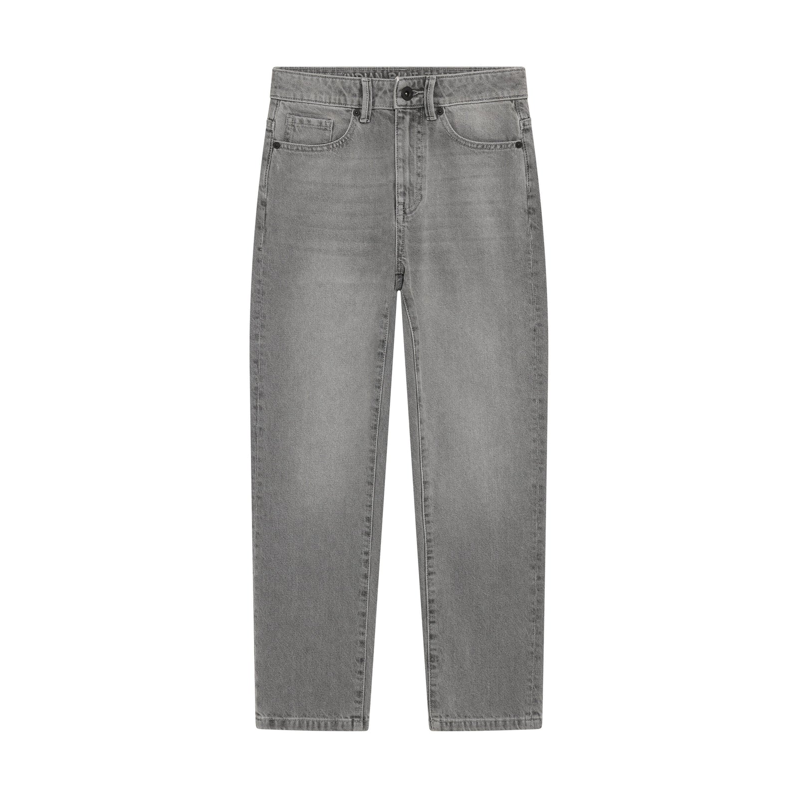 Indian Blue Jeans Baggy Straight Fit Grey Jeans