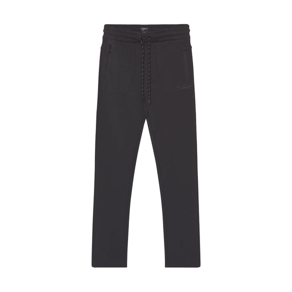 Jongens Jogpant Zip  van Indian Blue Jeans in de kleur Antra Ash in maat 176.