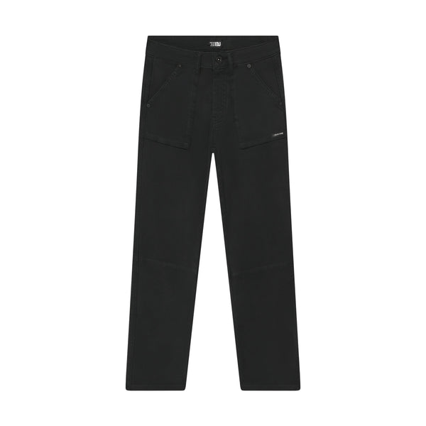 Jongens Pants Wide Loose Fit van Indian Blue Jeans in de kleur Antra Ash in maat 176.