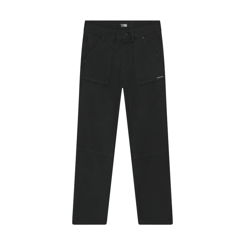 Jongens Pants Wide Loose Fit van Indian Blue Jeans in de kleur Antra Ash in maat 176.
