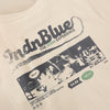 Jongens T-Shirt Indian Blue  van Indian Blue Jeans in de kleur Pale Sand  in maat 176.
