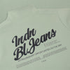 Jongens Zip Sweater INDN Brushed van Indian Blue Jeans in de kleur Dust Green  in maat 176.
