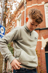 Indian Blue Jeans Zip Sweater INDN Brushed