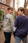 Indian Blue Jeans Zip Sweater INDN Brushed