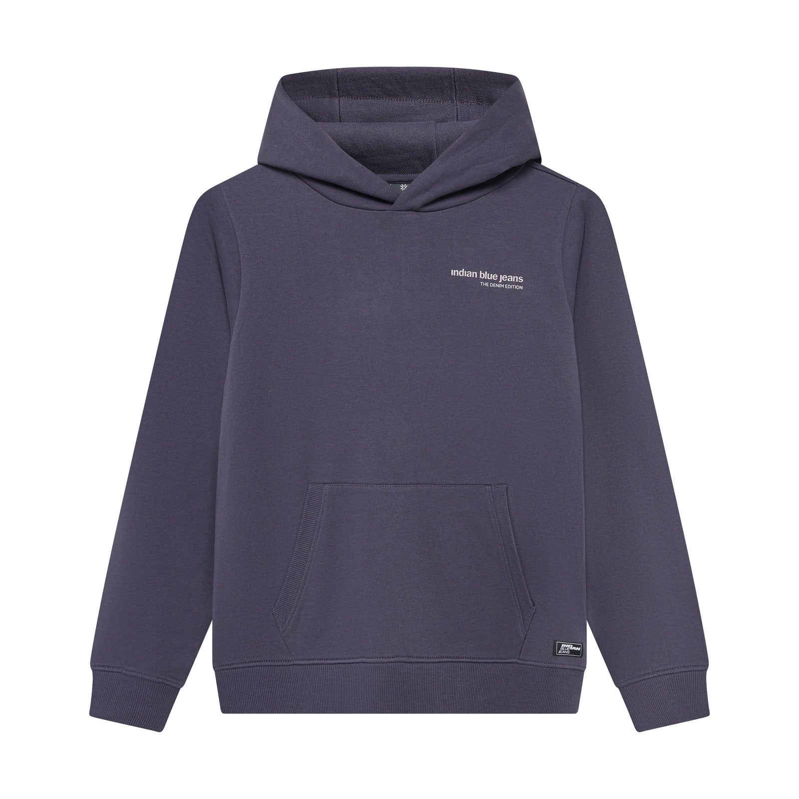 Indian Blue Jeans Hoodie Backprint Brushed