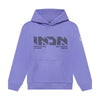 Jongens Loose Fit Hoodie INDN van Indian Blue Jeans in de kleur Bright Purple in maat 176.