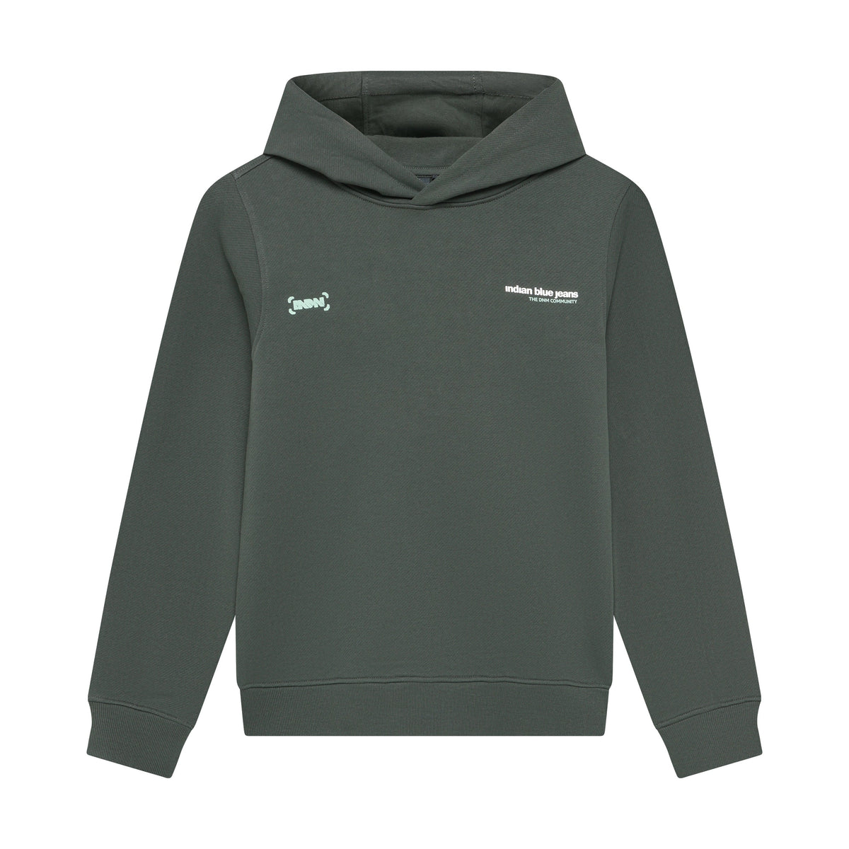 Indian Blue Jeans Hoodie Indian Brushed