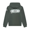 Jongens Hoodie Indian Brushed van Indian Blue Jeans in de kleur Dust Army in maat 176.