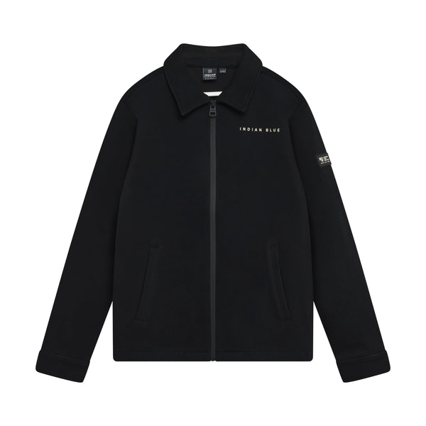 Jongens Shirt Jacket Structure van Indian Blue Jeans in de kleur Antra Ash in maat 176.