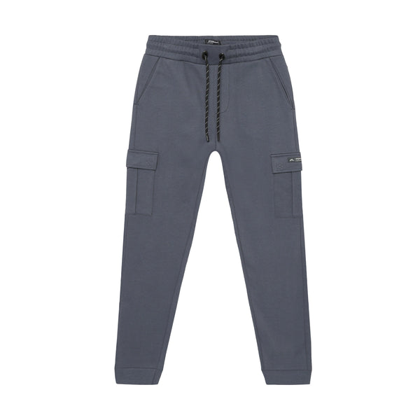 Jongens Jogpant Cargo van Indian Blue Jeans in de kleur Mid Grey in maat 176.