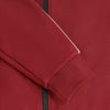 Jongens Zipper Jacket Contrast Sleeve van Indian Blue Jeans in de kleur Soft Bordeaux in maat 176.