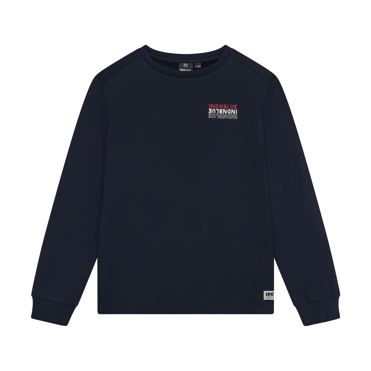 Indian Blue Jeans T-Shirt LS Backprint Indian