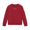 Jongens Sweater IB Chest and Backprint van Indian Blue Jeans in de kleur Soft Bordeaux in maat 176.