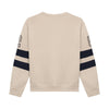 Jongens Loose Fit Sweat College INDN van Indian Blue Jeans in de kleur Pale Sand  in maat 176.