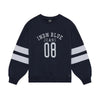 Jongens Loose Fit Sweat College Brush van Indian Blue Jeans in de kleur Deep Navy in maat 176.