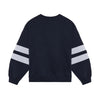 Jongens Loose Fit Sweat College Brush van Indian Blue Jeans in de kleur Deep Navy in maat 176.