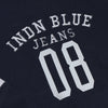 Jongens Loose Fit Sweat College Brush van Indian Blue Jeans in de kleur Deep Navy in maat 176.