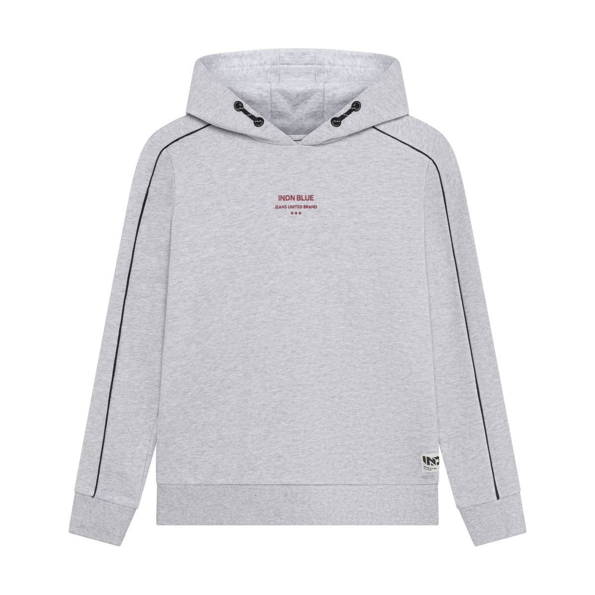 Indian Blue Jeans Hoodie Chest and Backprint