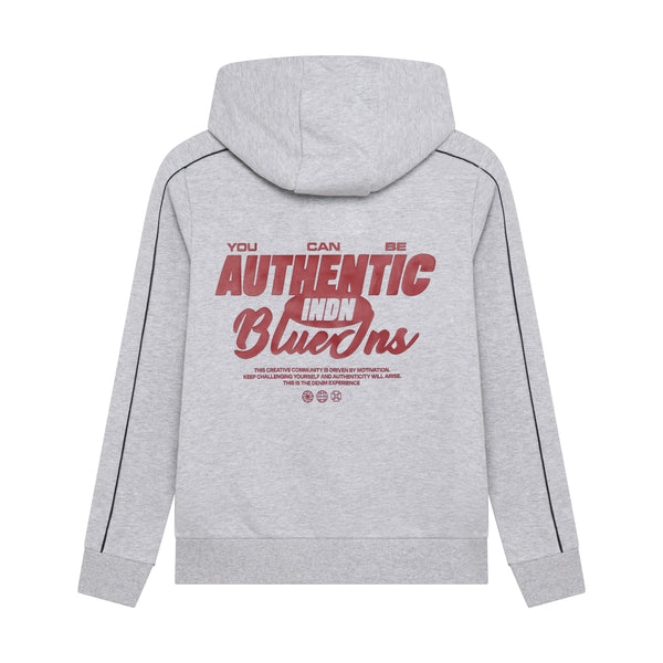 Indian Blue Jeans Hoodie Chest and Backprint