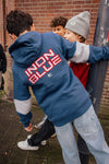 Indian Blue Jeans Hoodie INDN Backprint Brushed