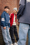 Indian Blue Jeans Hoodie INDN Backprint Brushed