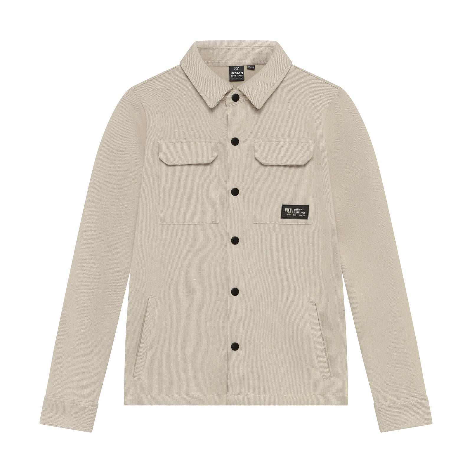 Indian Blue Jeans Shirt Jacket Rib