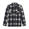 Jongens Shirt Jacket Zip Check van Indian Blue Jeans in de kleur Antra Ash in maat 176.
