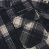 Jongens Shirt Jacket Zip Check van Indian Blue Jeans in de kleur Antra Ash in maat 176.