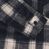 Jongens Shirt Jacket Zip Check van Indian Blue Jeans in de kleur Antra Ash in maat 176.