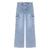 Indian Blue Jeans Cargo Denim Wide Fit