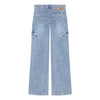 Indian Blue Jeans Cargo Denim Wide Fit
